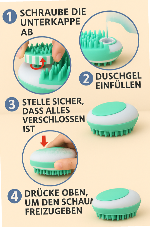 Bade & Massagebürste